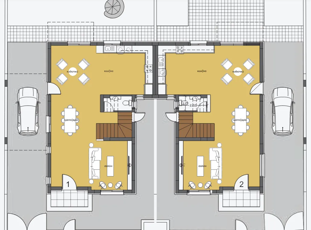 Katoikia A and Katoikia B