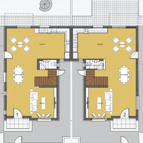 Katoikia A and Katoikia B