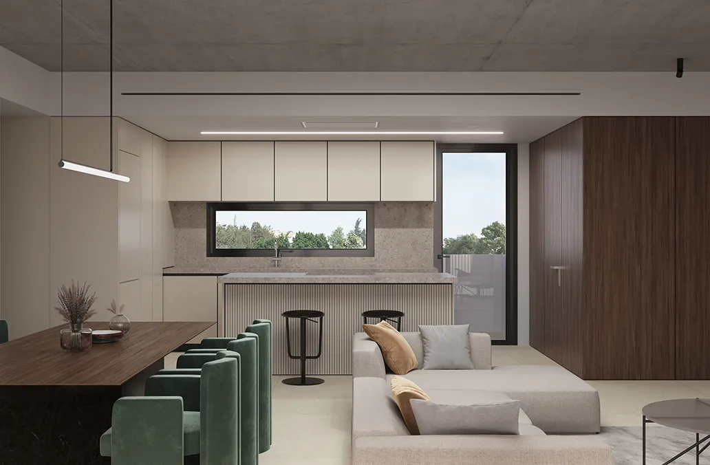 New 2-bedroom apartment in Nicosia / Aglantzia