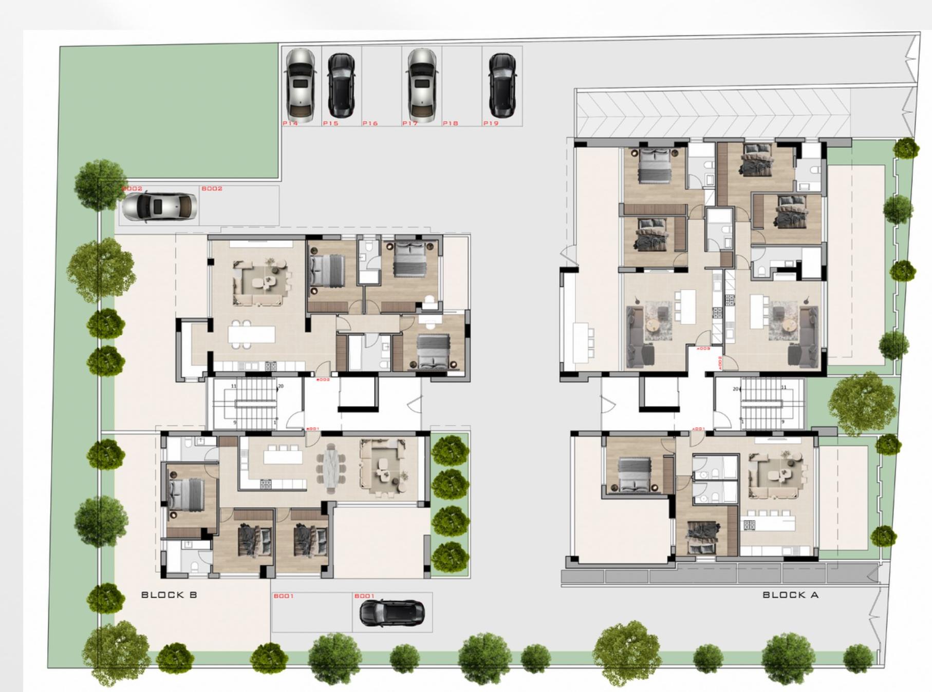 New 3-bedroom apartment in Nicosia / Strovolos