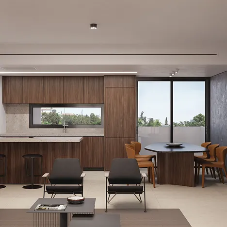 New 2-bedroom penthouse in Nicosia / Aglantzia