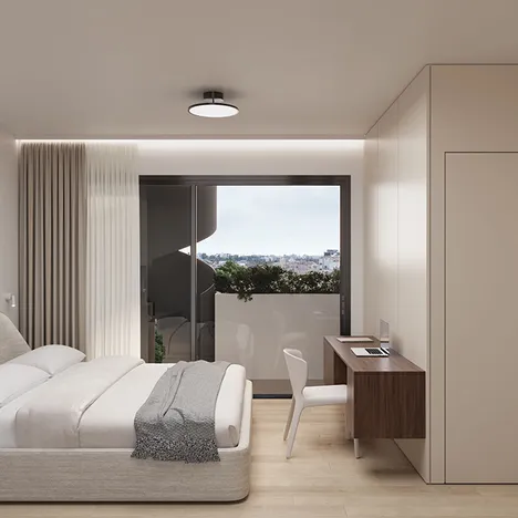 New 2-bedroom penthouse in Nicosia / Aglantzia