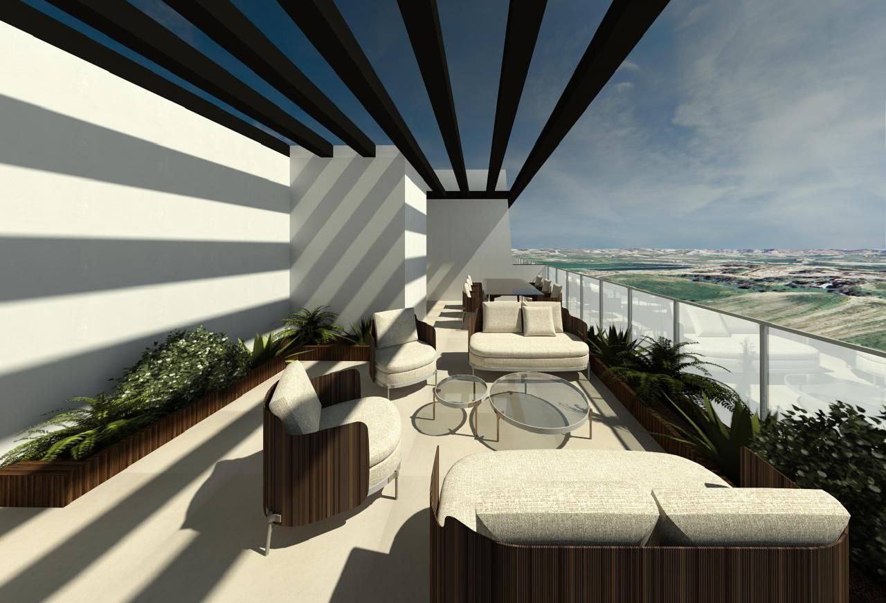 New 2-bedroom penthouse in Larnaca / Kamares