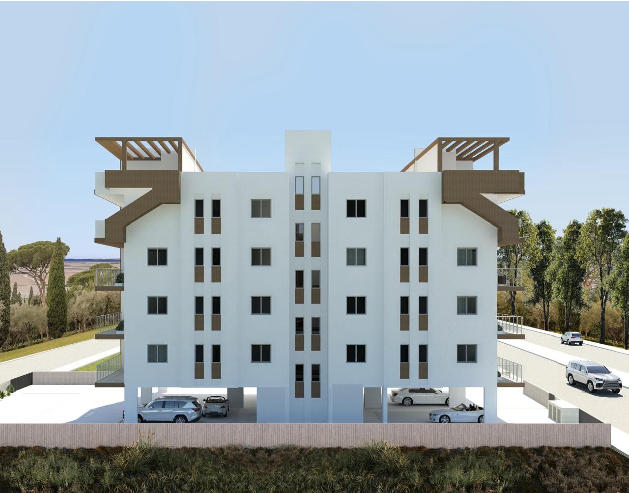New 2-bedroom penthouse in Larnaca / Kamares