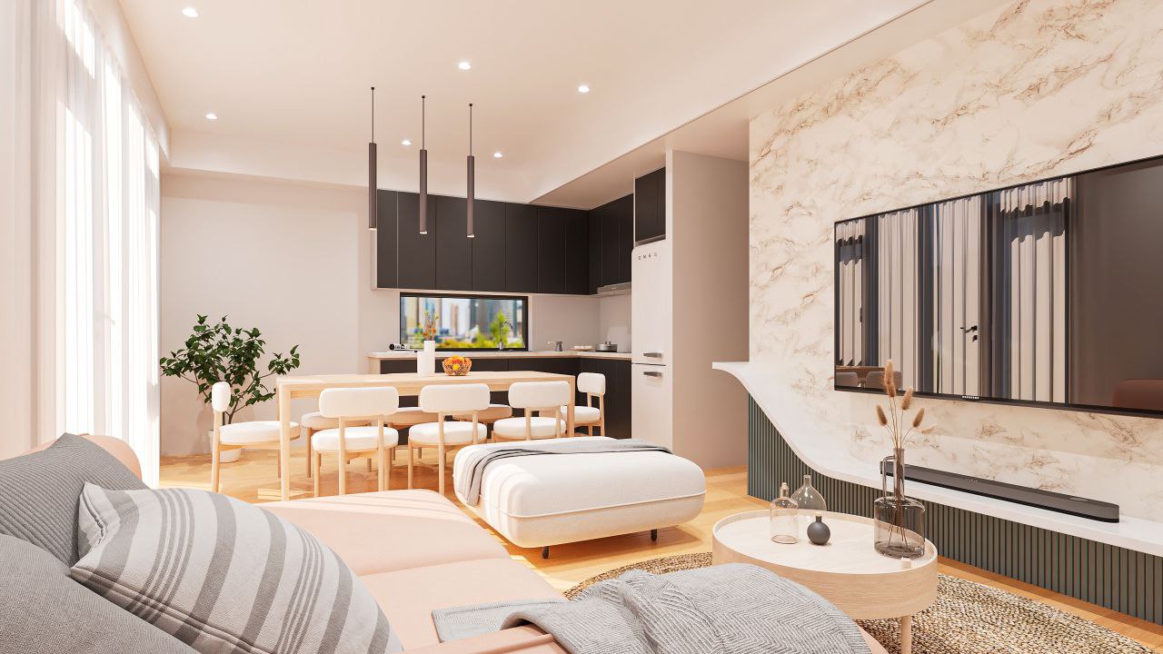 New 2-bedroom apartment in Larnaca / Aradippou