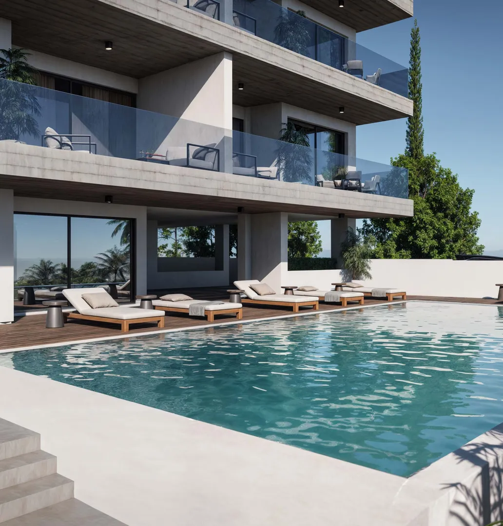 New 1-bedroom apartment in Paphos / Universal