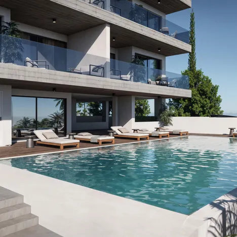 New 1-bedroom apartment in Paphos / Universal