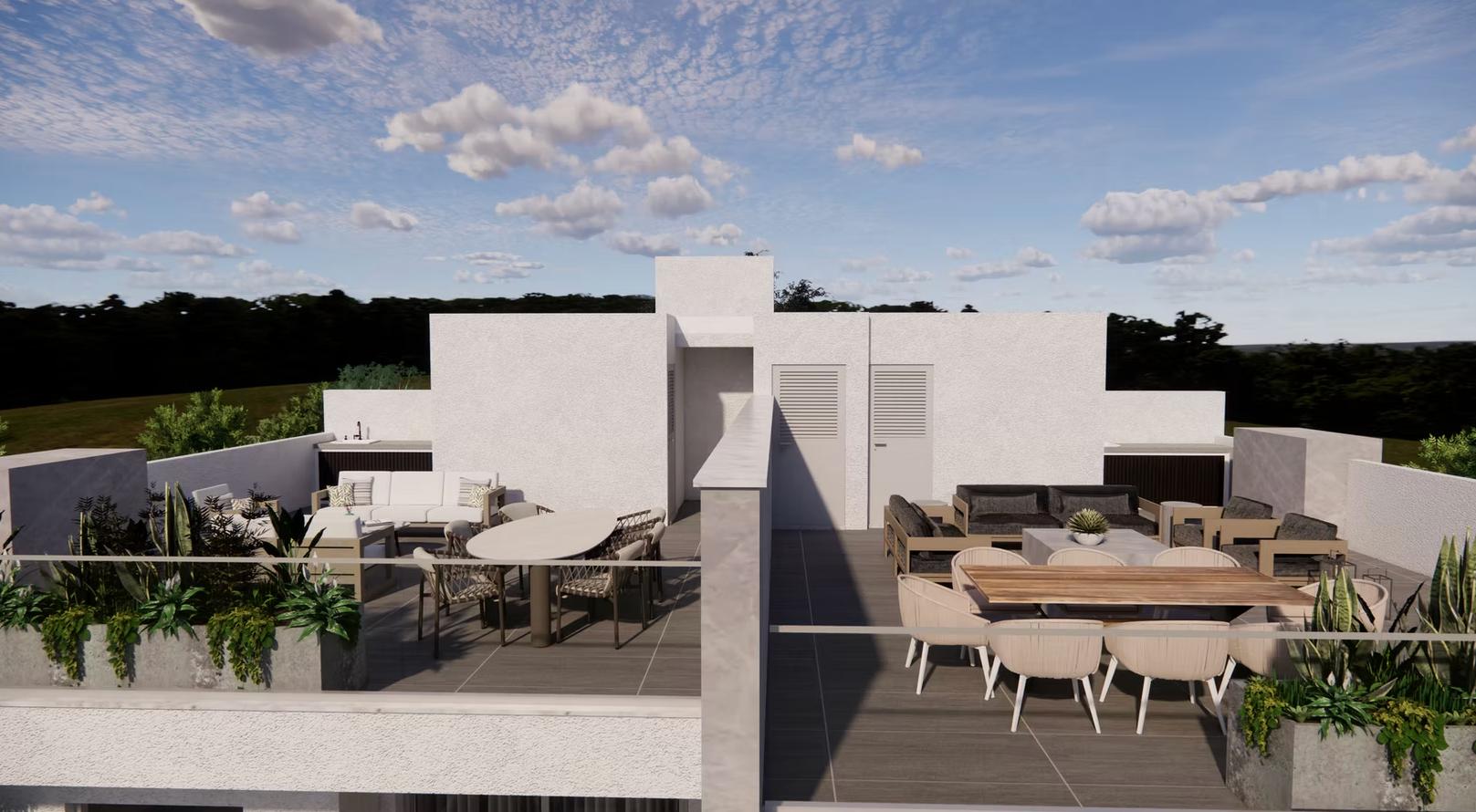 A modern penthouse with a roof terrace for sale in Kiti, Larnaca is a great option for a comfortable stay or investment - Photo 1