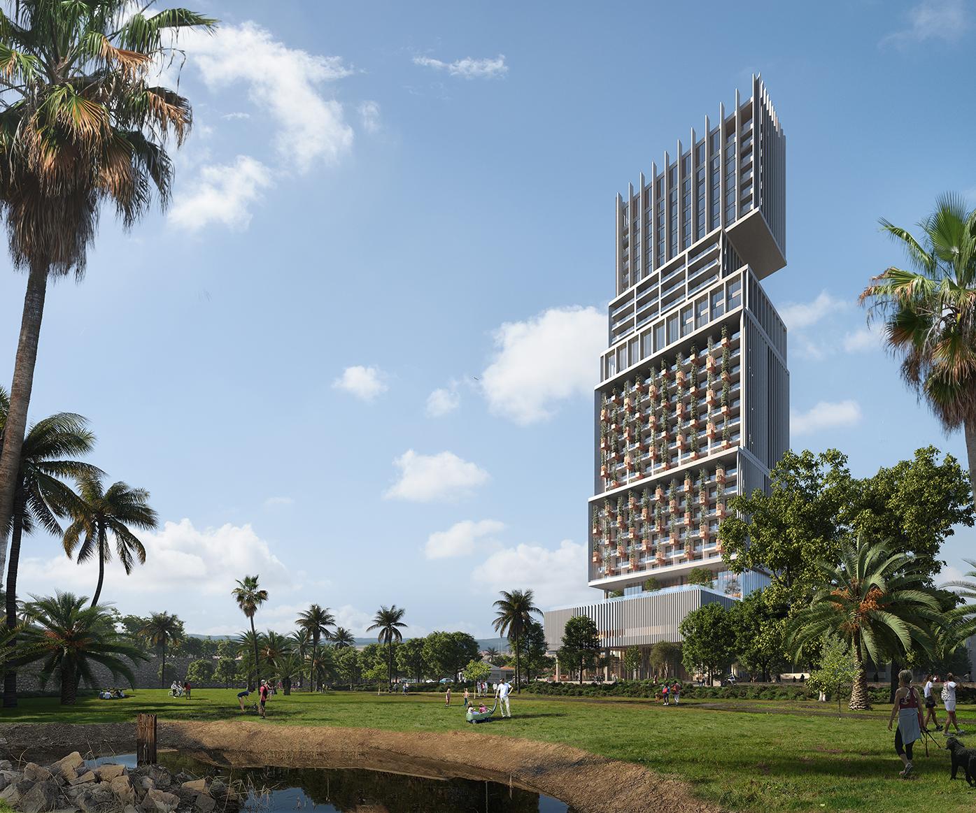 В Никосии появится небоскреб под названием Radisson Blue The Capital 