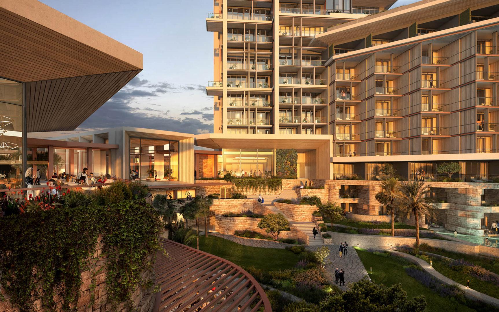 Новый роскошный отель и жилой комплекс Zaria Resort - Grand Hyatt  в Лимассоле