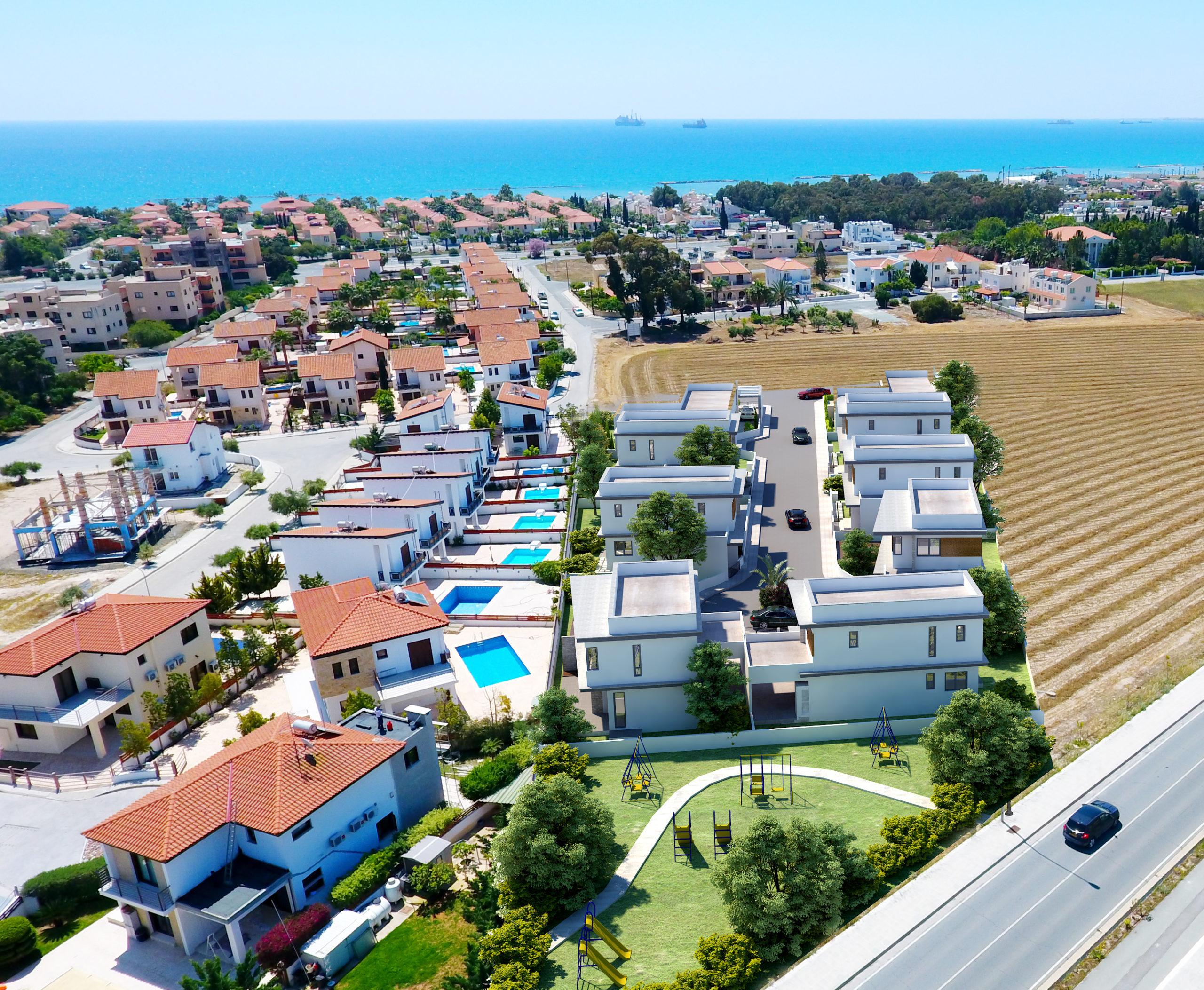 Sophia Gardens: шикарные виллы и бунгало у моря в Ларнаке