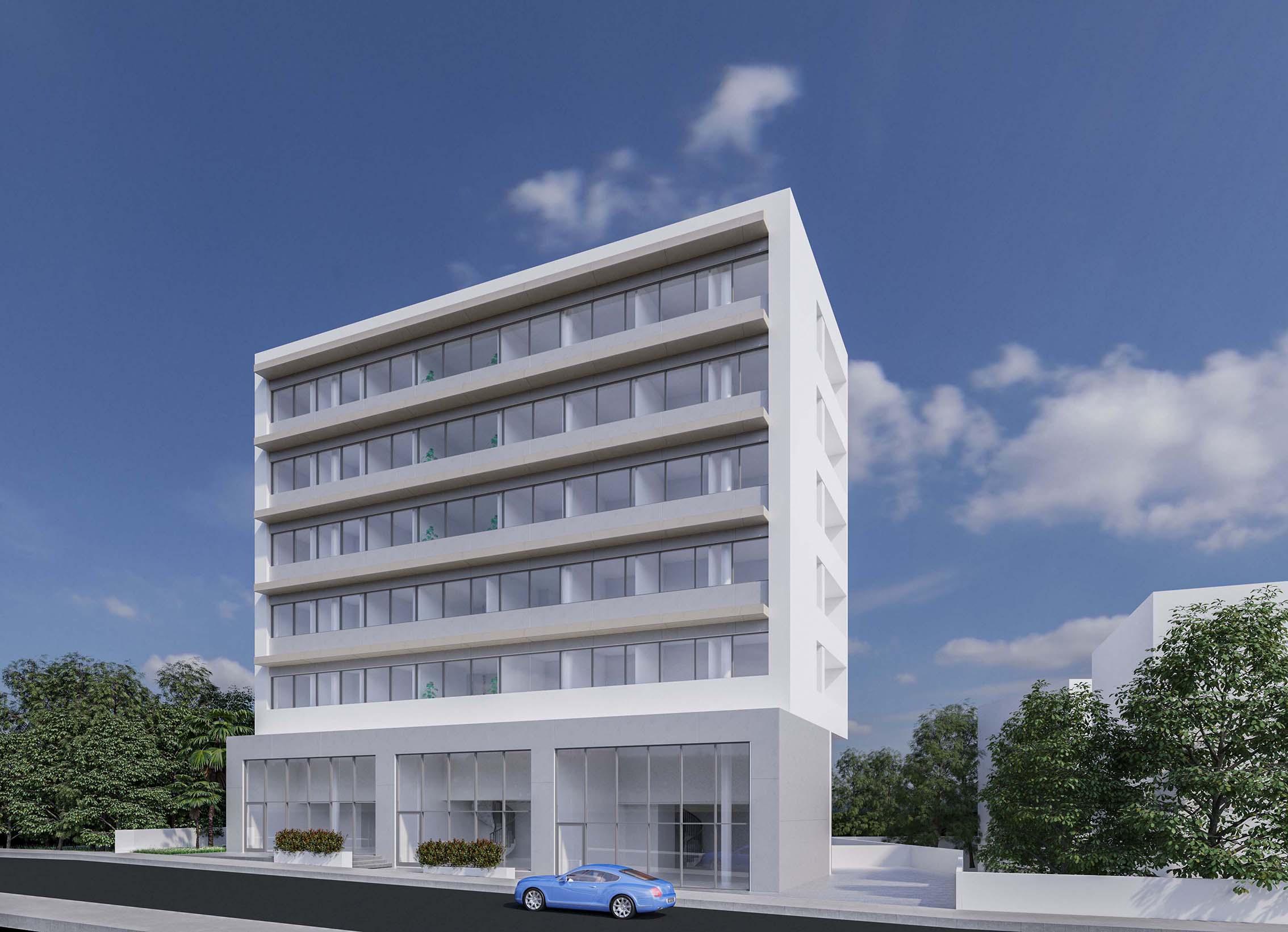 В Никосии появится новое коммерческое здание под названием The Hill Business Center