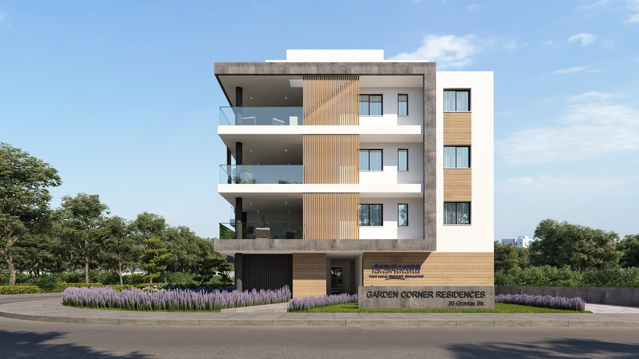 В Ларнаке началось строительство Garden Corner Residence