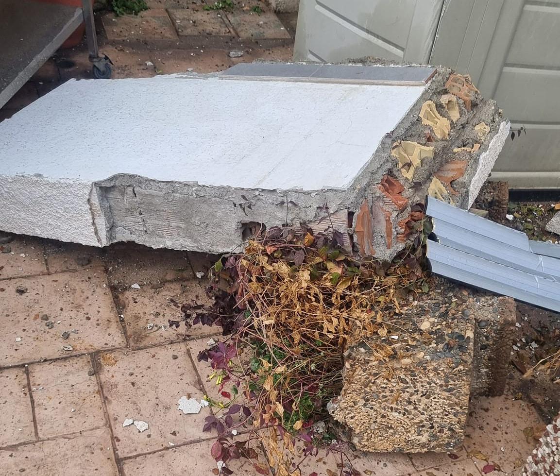 В Лимассоле обрушился балкон в многоэтажном здании