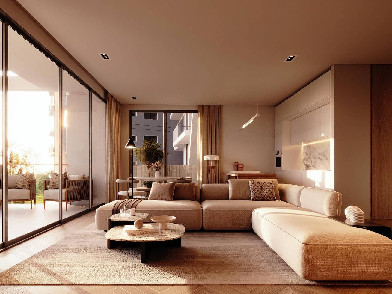 Aura Residences — изысканный жилой комплекс в Ларнаке