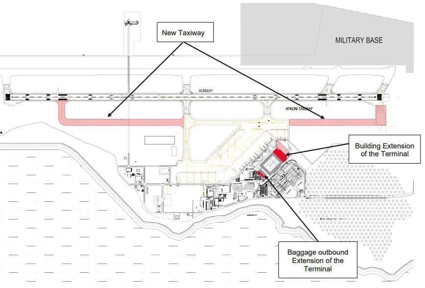Аэропорт Пафоса расширят