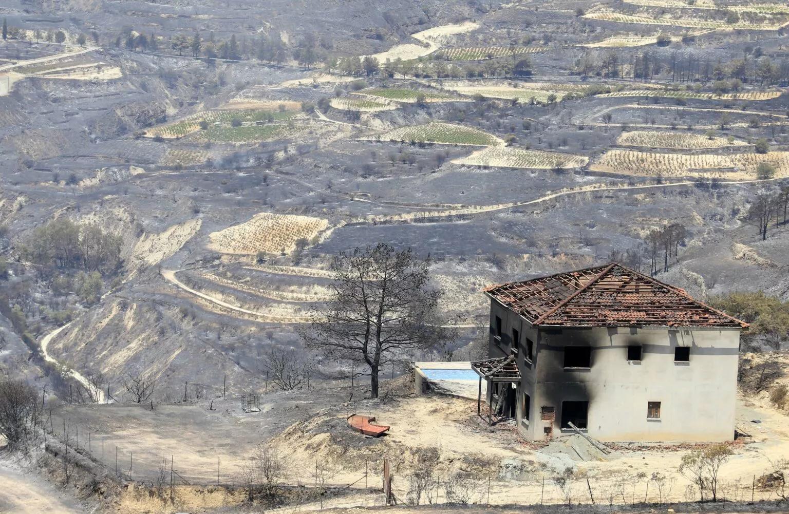 Пожар в районе Лимассола выявил серьезные нарушения: сотни домов построены без разрешений