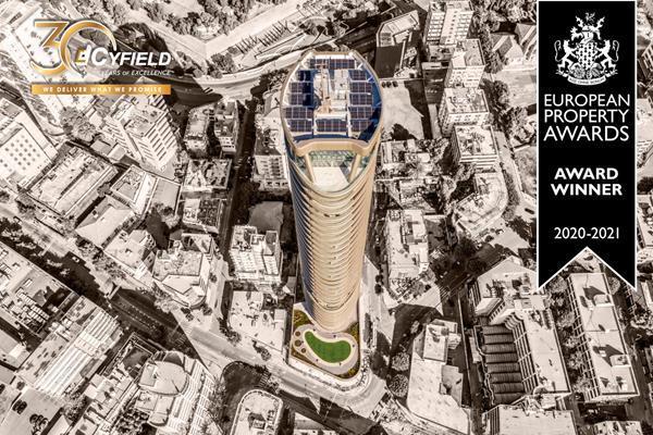 Небоскрёб «360» в Никосии удостоился престижной премии European Property Awards