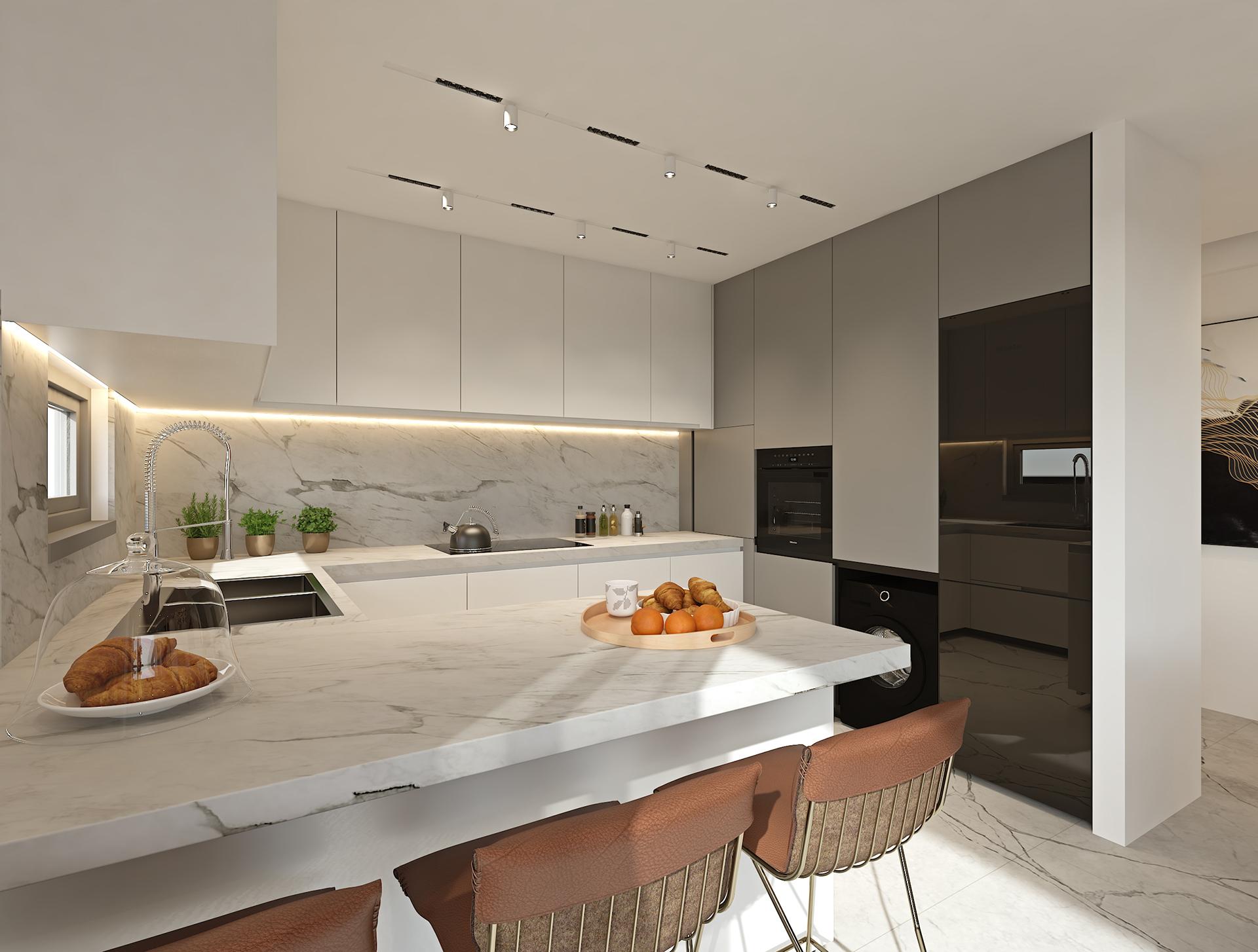Kamares Sunrise Residences: доступное жильё в стильном доме с видом на Солёное озеро Ларнаки