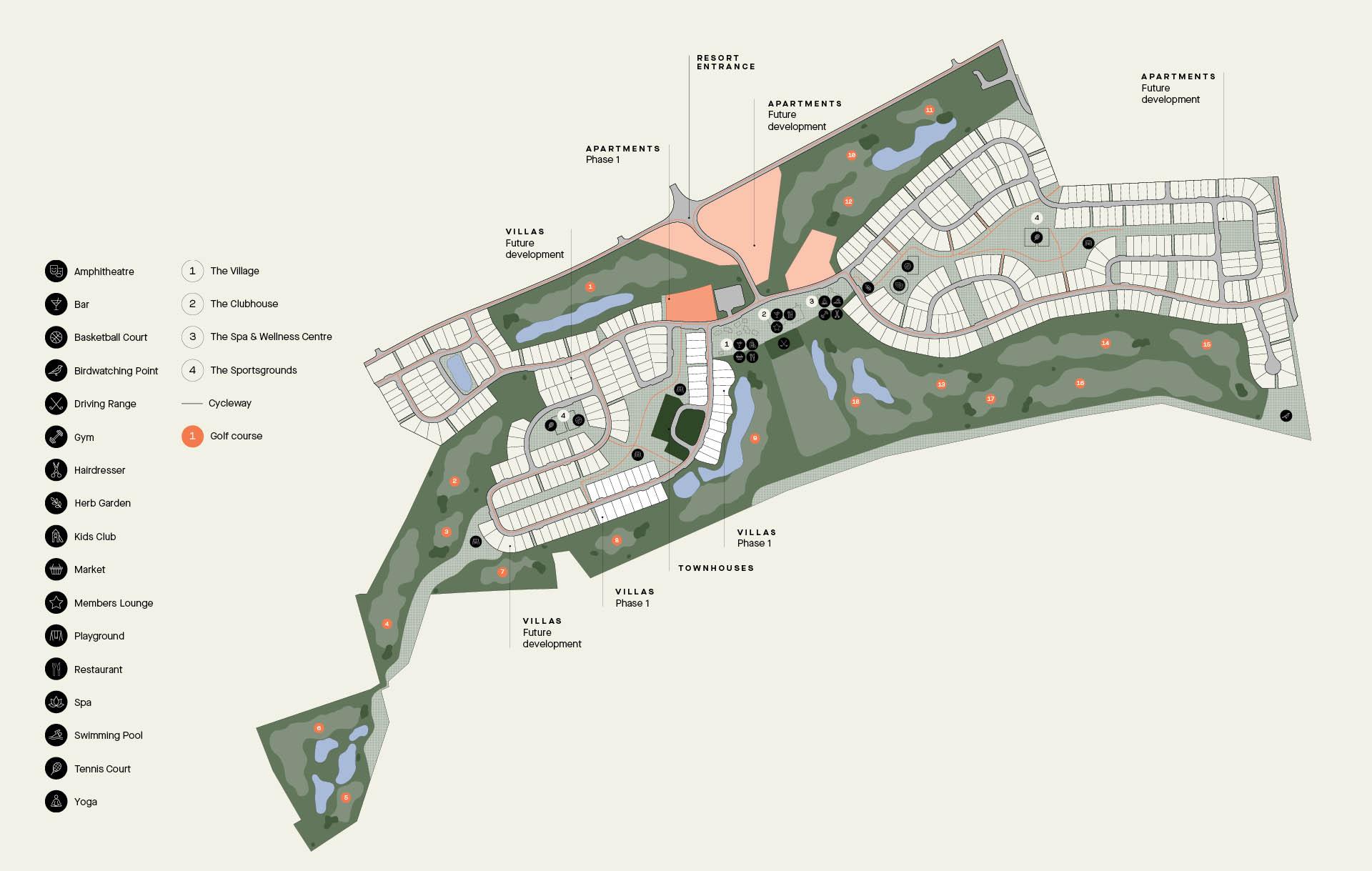 Виллы, гольф и море: в Лимассоле началось строительство комплекса Limassol Greens