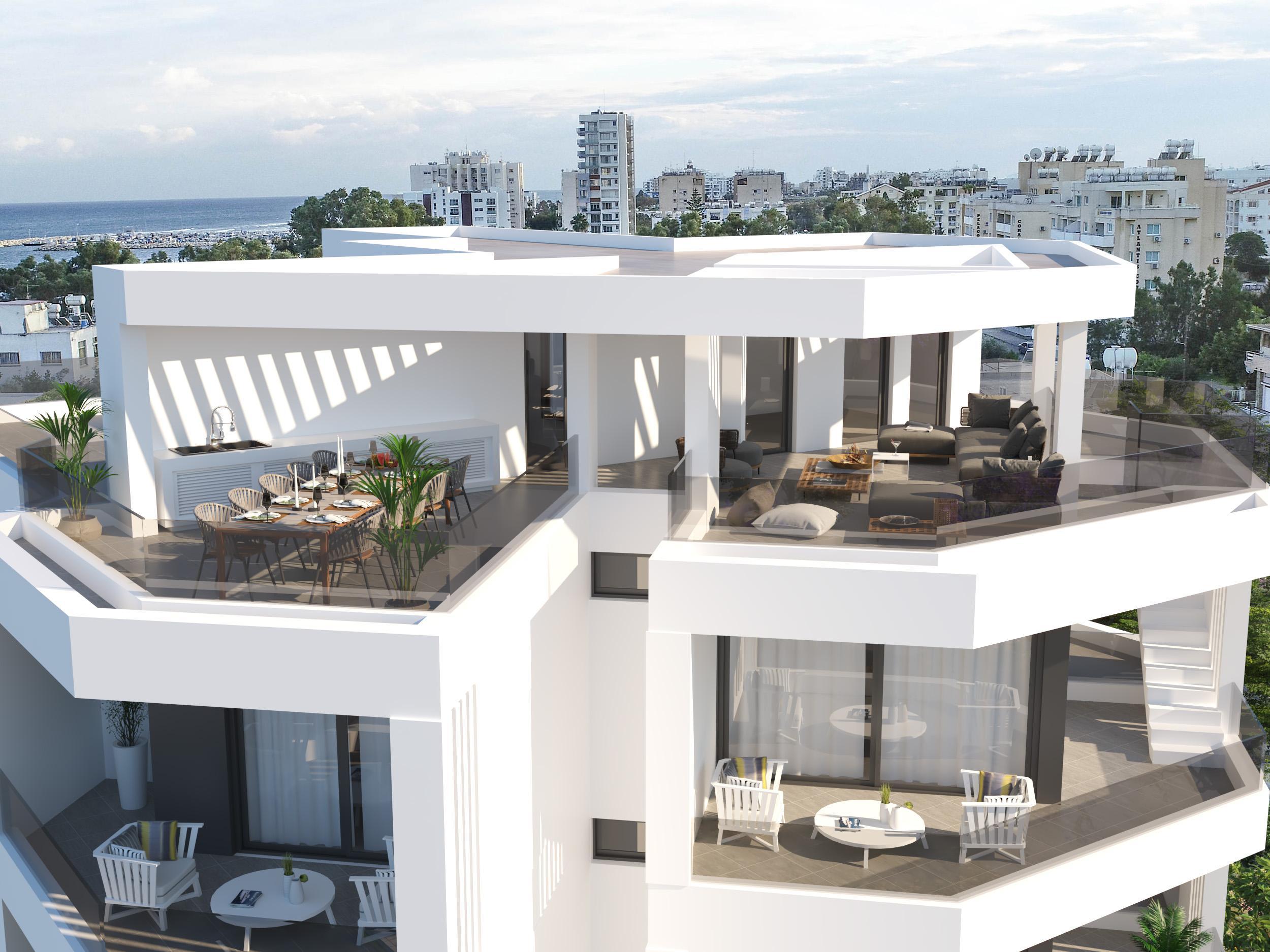Mackenzy Bay Residences: жильё в Ларнаке с панорамным видом на море