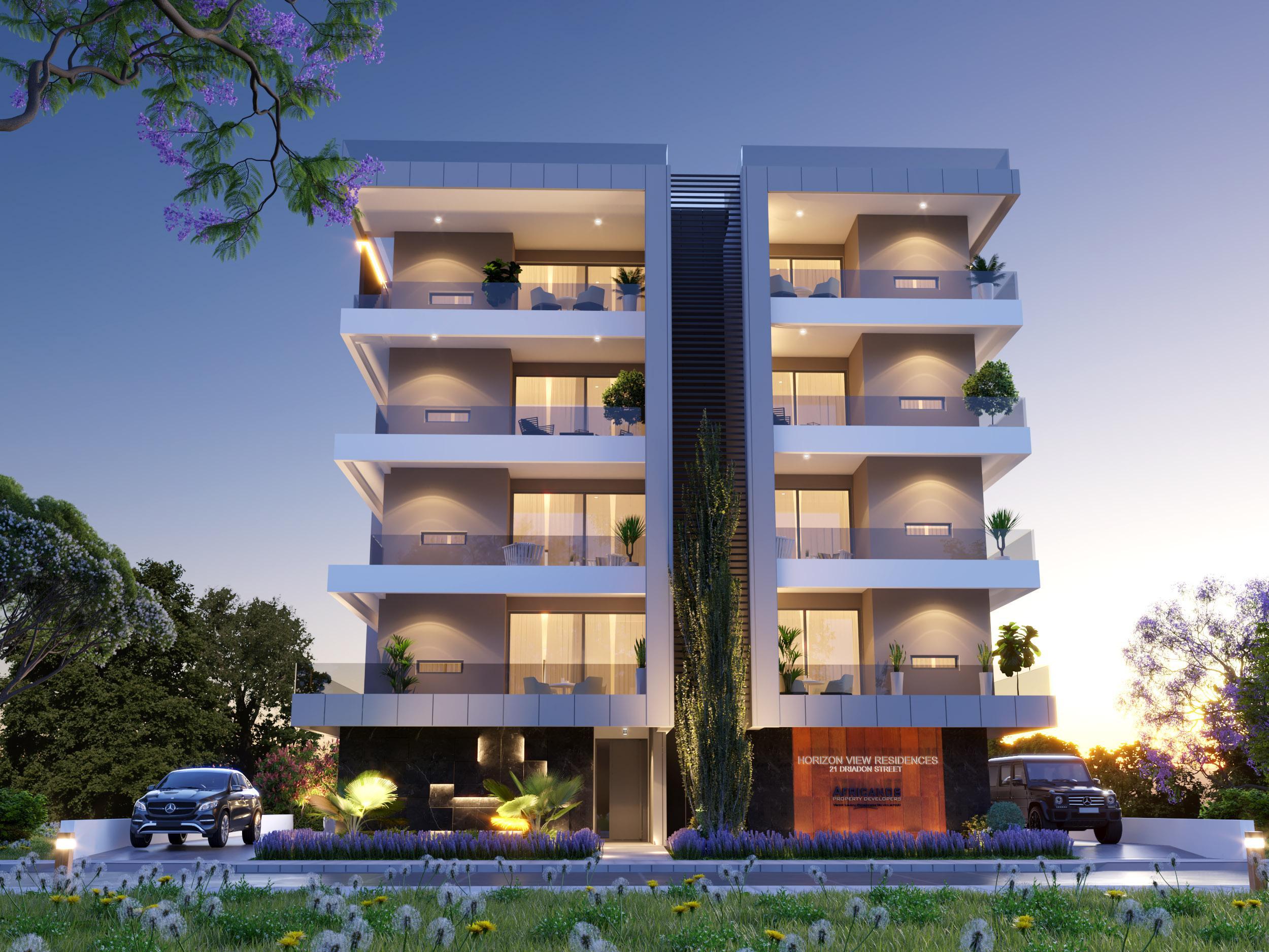 В Ларнаке началось строительство комплекса Kamares Horizon View Residences