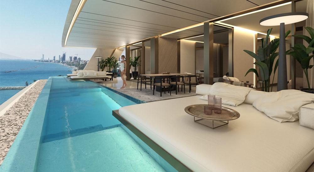 Amathus Residences: роскошные апартаменты с панорамным видом на море