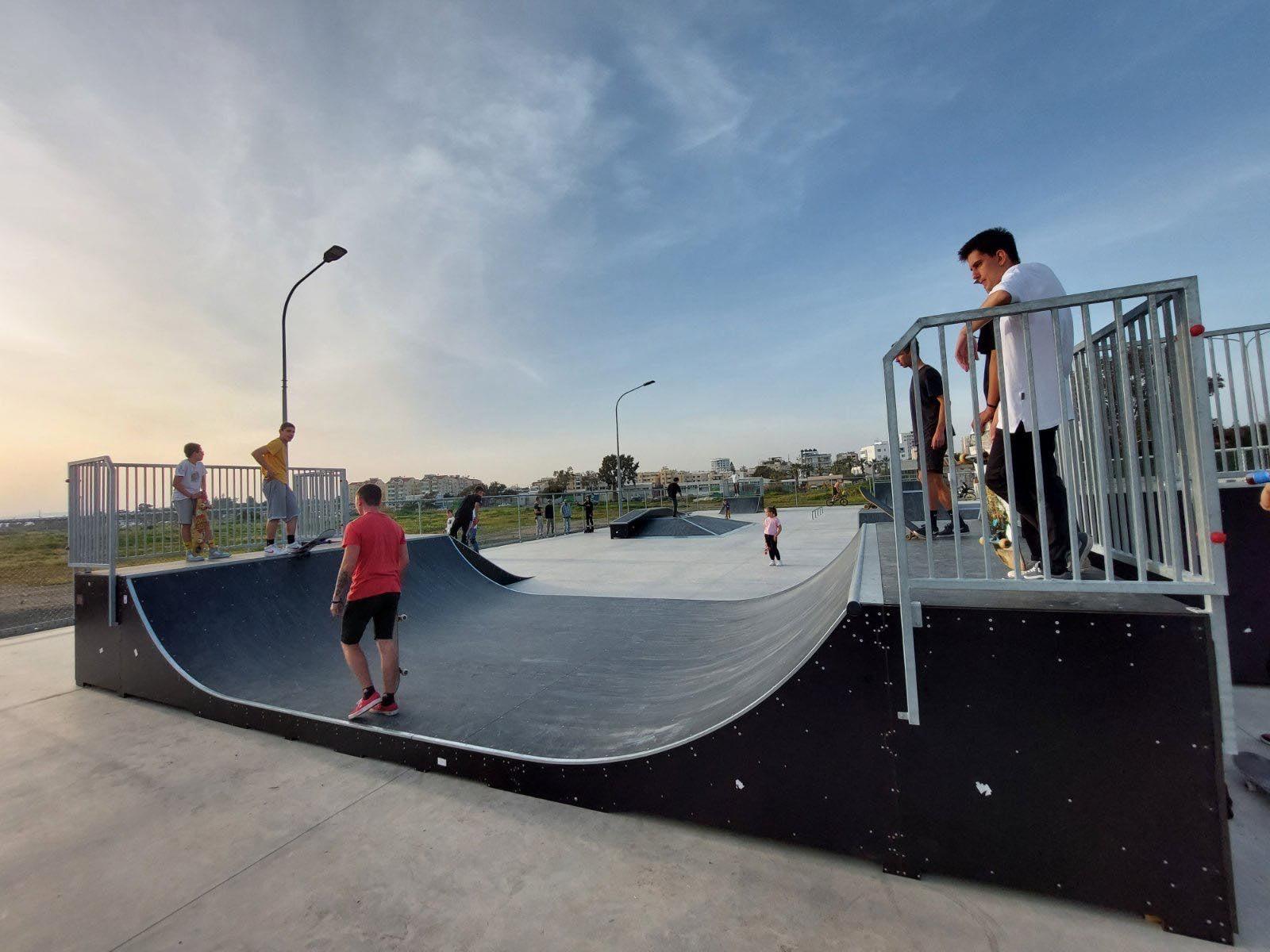 В Ларнаке состоится торжественное открытие Skate Park & ​​​​Skate Roller