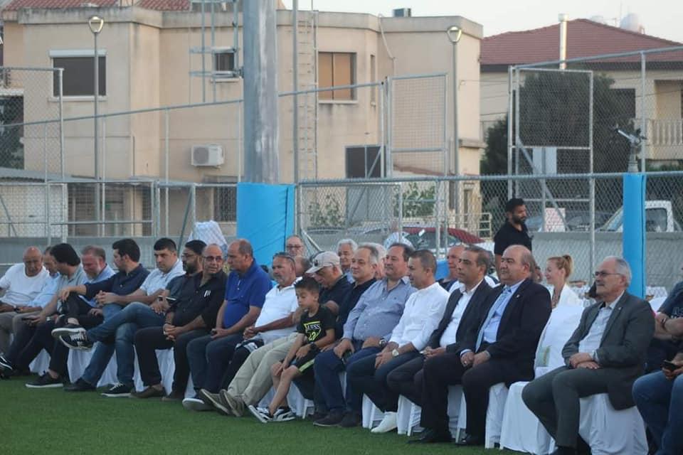 В Лимасоле открыли новый муниципальный футбольный стадион AETOU