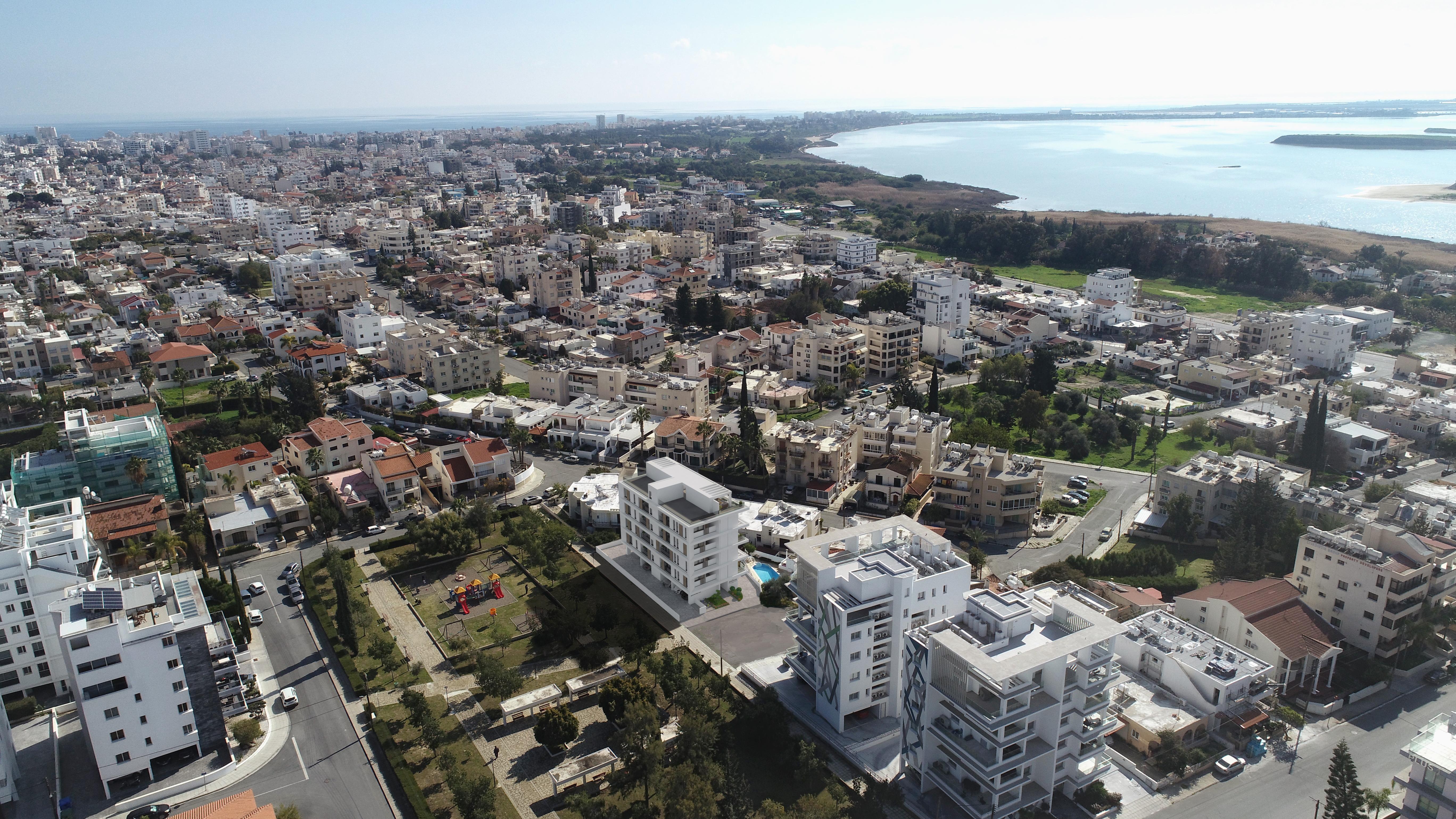 В Ларнаке началось строительство нового жилого комплекса Drosia Gardens Residences