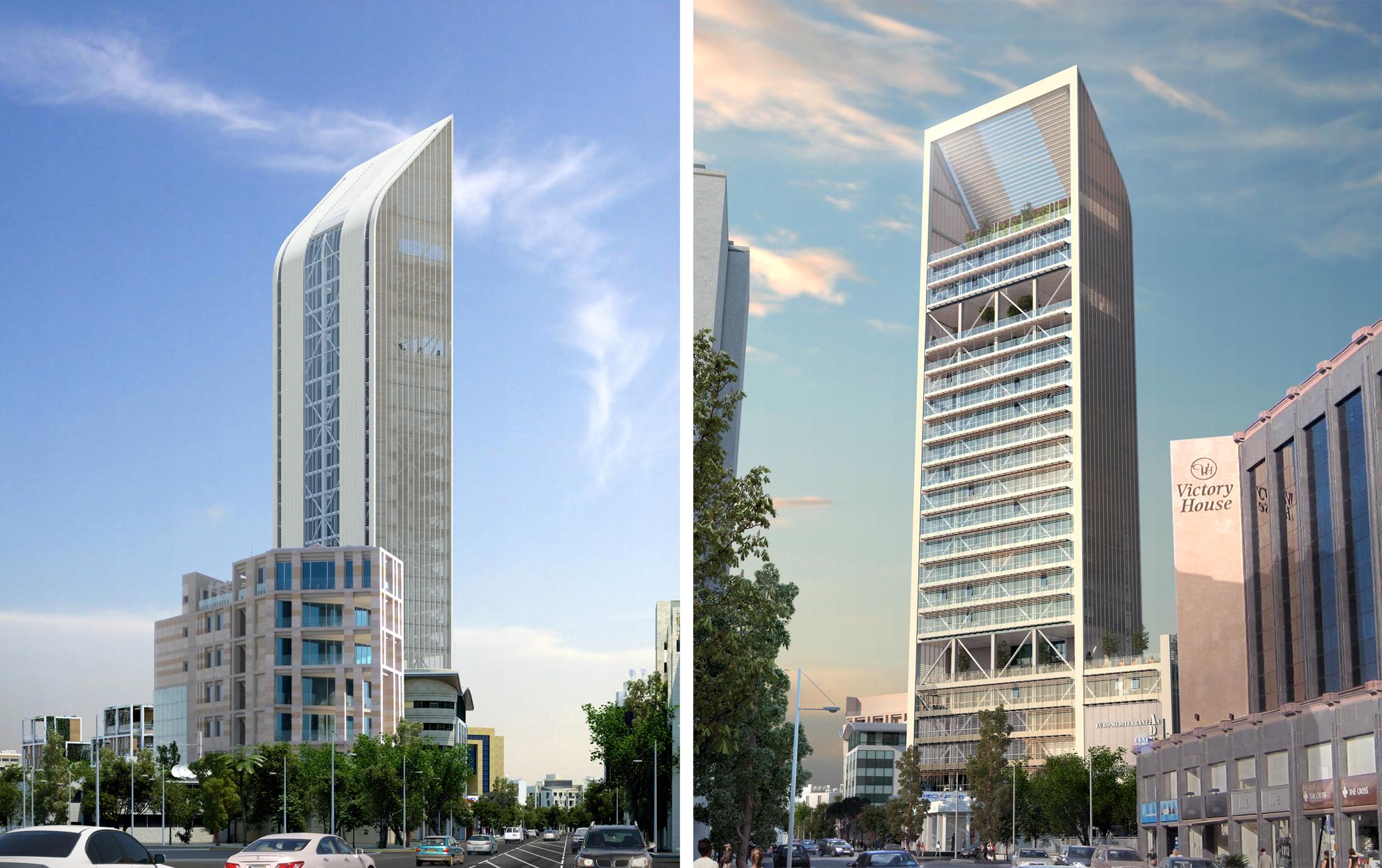 Небоскреб Neocleous Tower в Лимассоле обретает форму