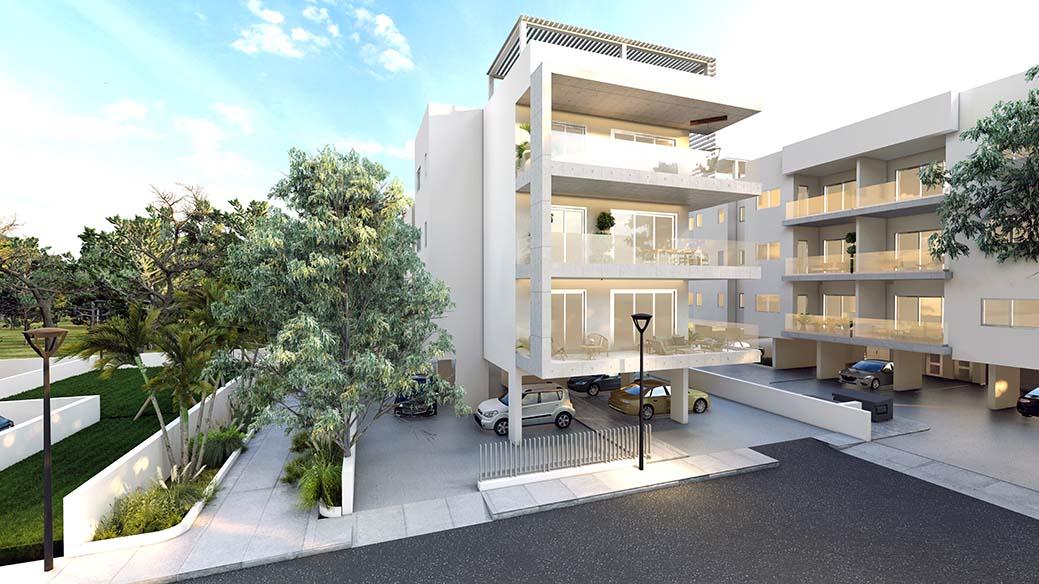 Жилой комплекс Krasa Hillside Residences в Ларнаке обретает форму