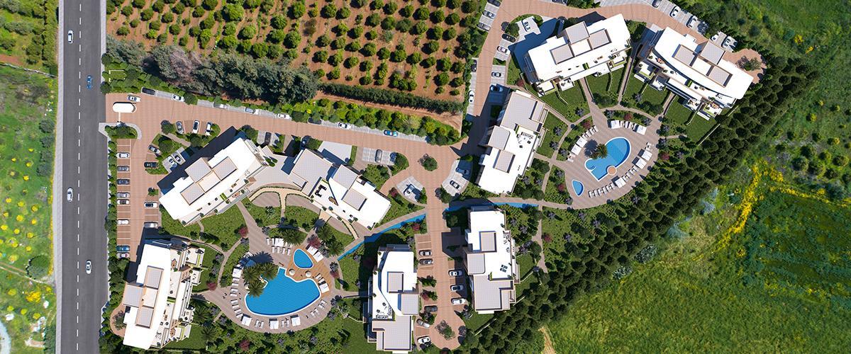 В Лимассоле завершается первая фаза строительства жилого комплекса Limassol Park
