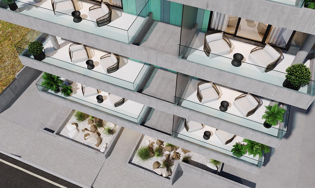 Reef Residence: шикарные квартиры с великолепным видом на море в Ларнаке
